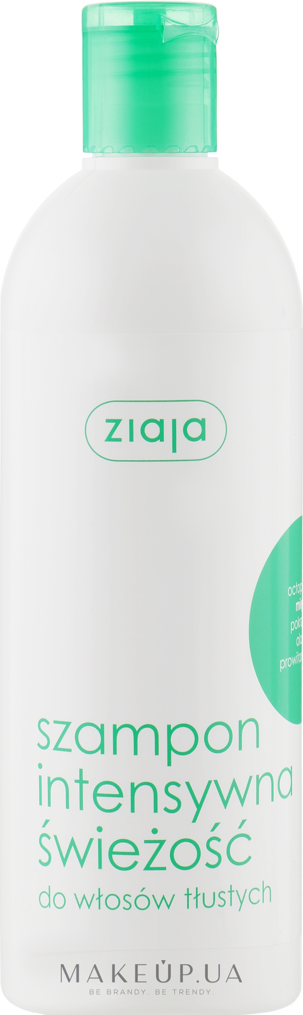Шампунь освежающий для жирных волос "Мята" - Ziaja Shampoo — фото 400ml