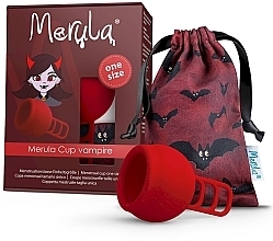 Универсальная менструальная чаша one size - Merula Cup Vampire — фото N1