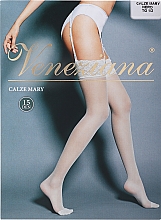 Духи, Парфюмерия, косметика Чулки женские "Calze Mary" 15 Den, nero - Veneziana