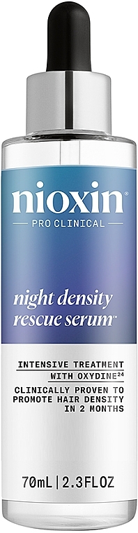 Ночная сыворотка для волос - Nioxin Night Density Rescue Serum — фото N1