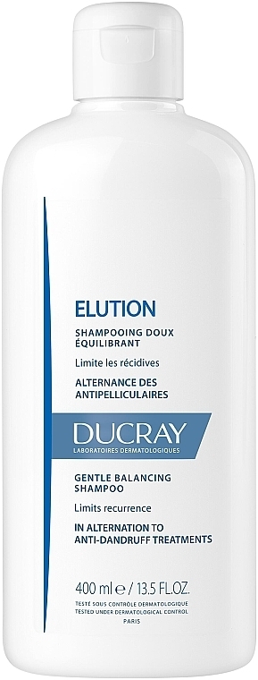 Балансирующий шампунь - Ducray Elution Gentle Balancing Shampoo — фото N1