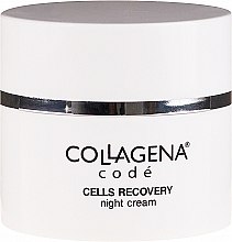 Нічний крем для обличчя - Collagena Code Cells Recovery Night Cream — фото N2