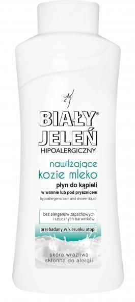 Гель-пена для ванны и душа с козьим молоком - Bialy Jelen Hypoallergenic Bath Lotion With Goat Milk — фото N1