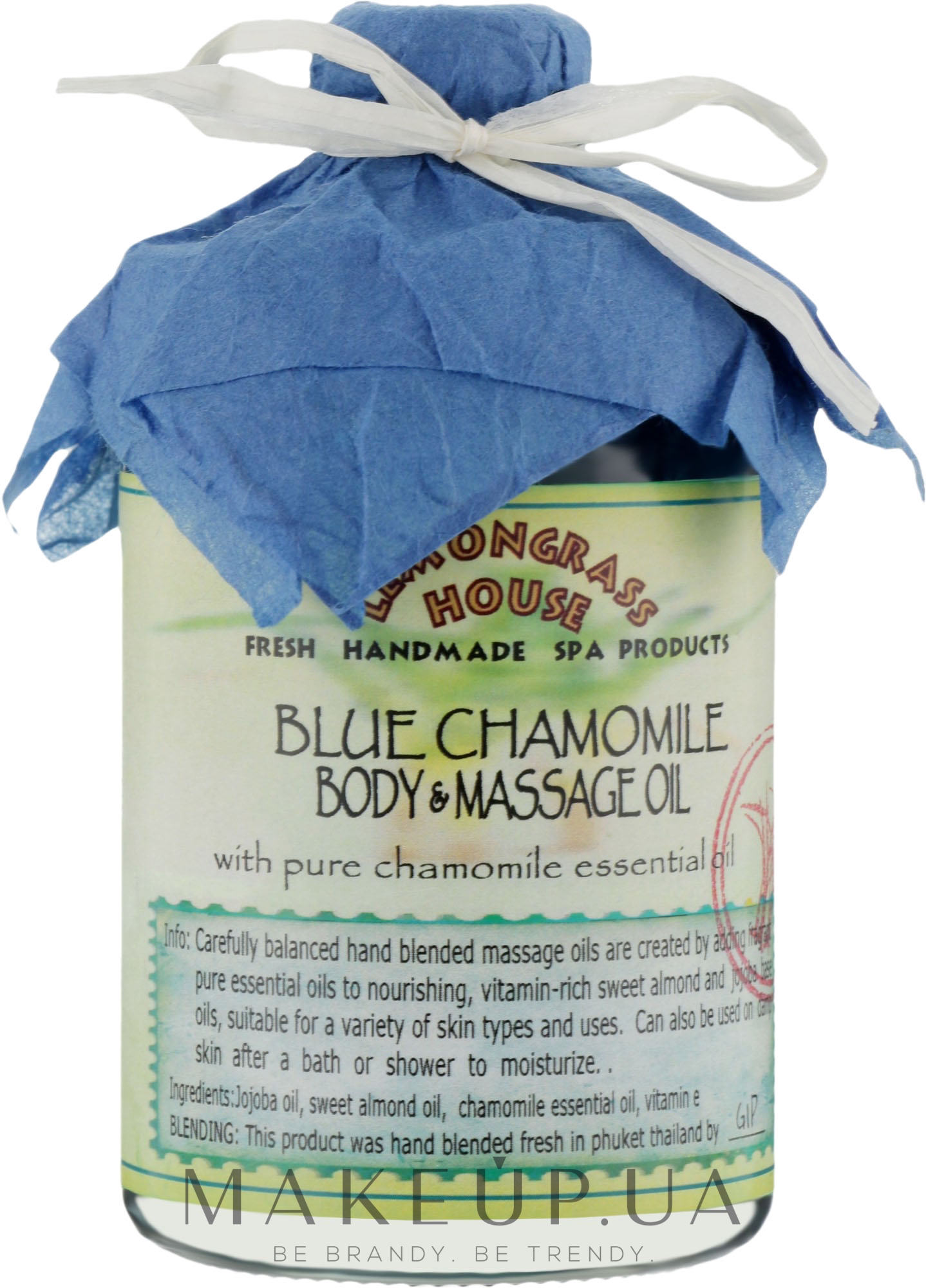 Масло для тела "Голубая ромашка" - Lemongrass House Blue Chamomile Body & Massage Oil — фото 120ml