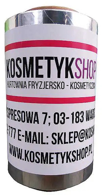 Фольга алюминиевая для окрашивания, 12 см х 250м - Kosmetykshop — фото N1