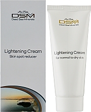 Крем для осветления пятен пигментации на коже - Mon Platin DSM Lightening Cream Skin Spot Reducer  — фото N2