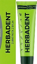 Зубна паста - Herbadent Original Herbal Toothpaste — фото N2