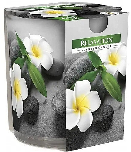 Ароматична свічка у склянці "Релаксація" - Bispol Scented Candle Relaxation — фото N1