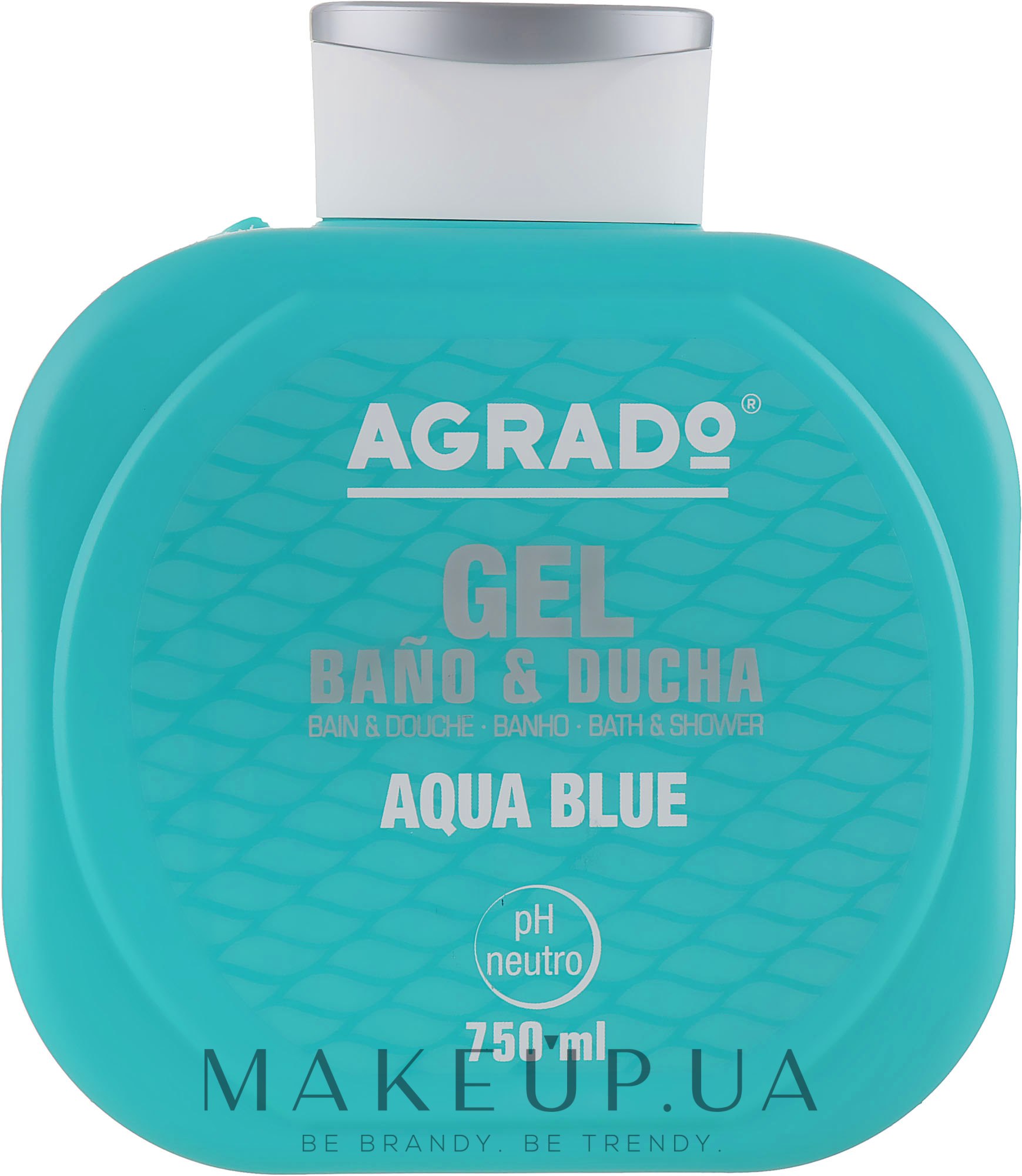 Гель для душу "Чиста вода" - Agrado Aqua Blue Shower Gel — фото 750ml