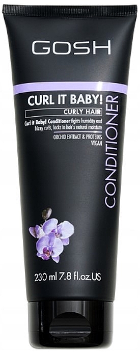 Кондиціонер для кучерявого волосся з екстрактом орхідеї та протеїнами - Gosh Copenhagen Curl It Baby Curly Hair Conditioner — фото N1
