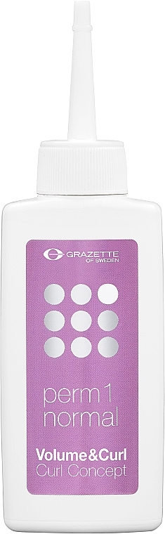 Лосьон для завивки волос - Grazette Curl Concept Volume & Curl Perm 1 — фото N1
