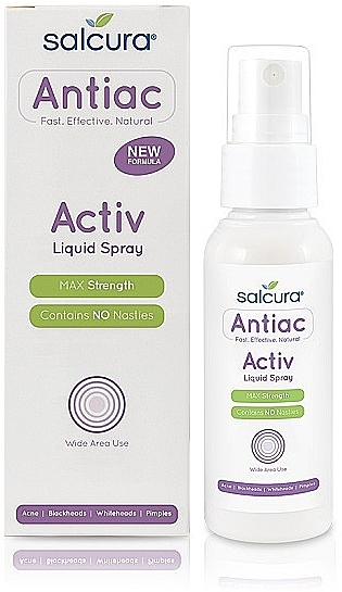 Спрей проти акне - Salcura Antiac Activ Liquid Spray — фото N1
