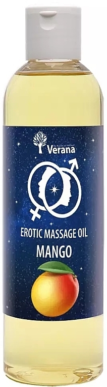 Масло для эротического массажа "Манго" - Verana Erotic Massage Oil Mango — фото N1