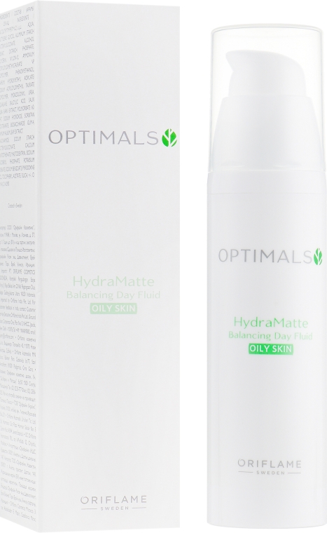 Матирующий дневной крем-флюид для жирной кожи - Oriflame Optimals Hydra