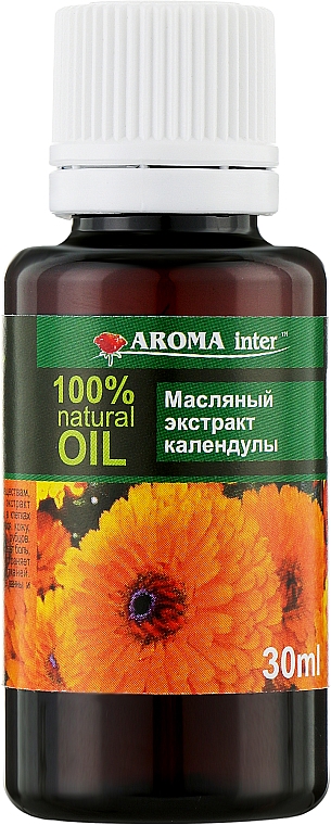 Масляный экстракт календулы - Aroma Inter — фото N1