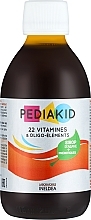 Сироп для здорового фізичного розвитку: 22 вітаміна і оліго-елемента - Pediakid 22 Vitamines et Oligo-Elements Sirop — фото N3