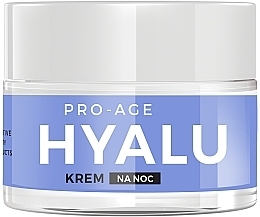 Розгладжувальний нічний крем проти зморщок - AA Hyalu Pro-Age Night Cream — фото N3