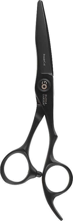 Ножницы для стрижки волос - Olivia Garden PowerCut Matt Black 550 — фото N1