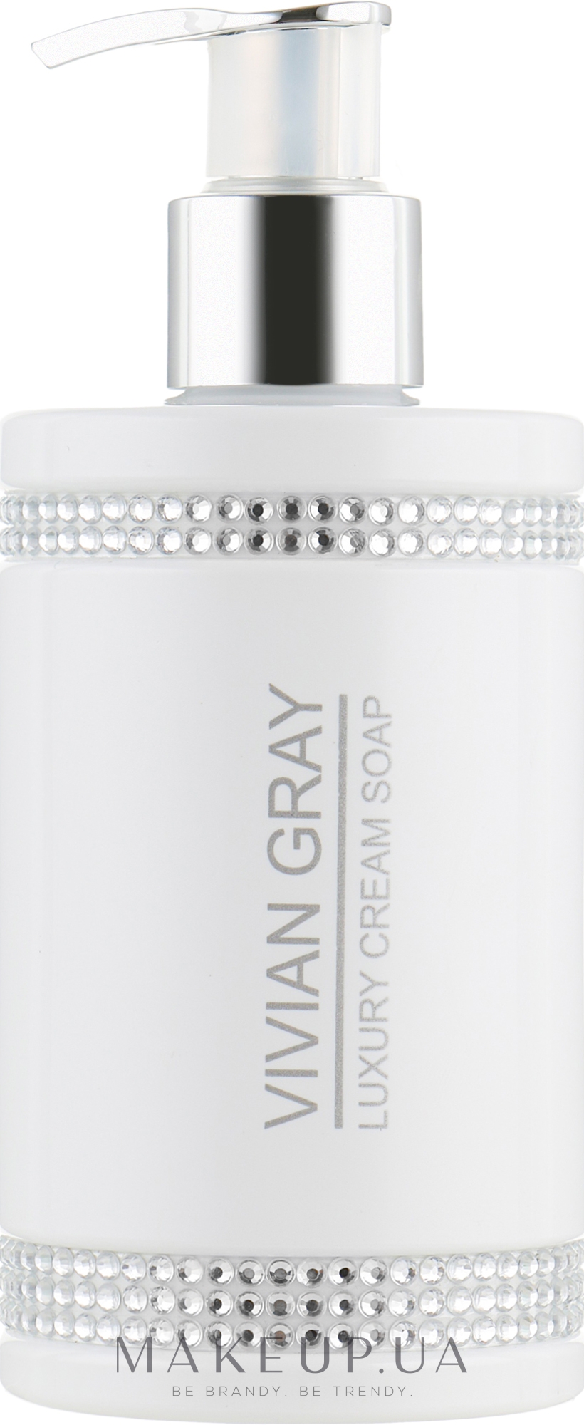 Жидкое крем-мыло - Vivian Gray White Crystals Luxury Cream Soap — фото 250ml
