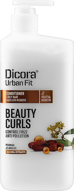 Кондиционер для вьющихся волос - Dicora Urban Fit Conditioner Beauty Curls Control Frizz — фото N3