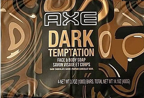 Мило для обличчя й тіла - Axe Dark Temptation Face & Body Soap — фото N1