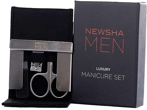 Маникюрный набор для мужчин - Newsha Men Manicure Set — фото N1