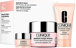 Духи, Парфюмерия, косметика Набор - Clinique Hydrate & Glow Set (f/cr/50ml + mask/30ml + eye/cr/5ml)