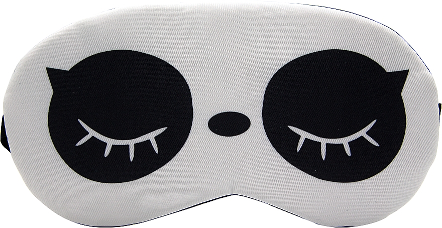 Маска для сну "Мікс", 24738, чорно-біла панда - Omkara — фото N1