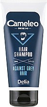 Шампунь для волос и бороды против седины - Delia Cameleo Men Shampoo  — фото N2