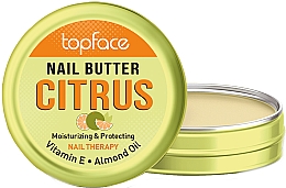 Духи, Парфюмерия, косметика Масло для ногтей - TopFace Nail Butter Citrus Moisturizing & Protecting Nail Therapy