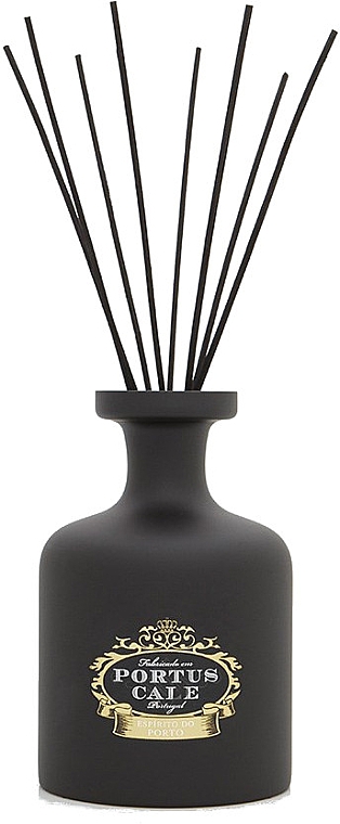 Пляшка для аромадифузора 2 л, чорна матова - Portus Cale Matt Black Glass Diffuser Bottle — фото N2
