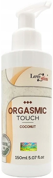 Ароматическое интимное масло "Кокос" - Love Stim Orgasmic Touch Coconut — фото N2