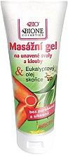 Духи, Парфюмерия, косметика Гель для массажа - Bione Cosmetics Cooling Massage Gel Eucalyptus Oil & Cinnamon