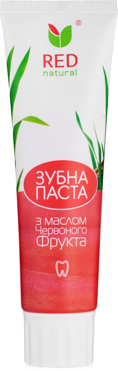 Зубна паста з олією червоного фрукта - Red Natural Toothpaste — фото N2
