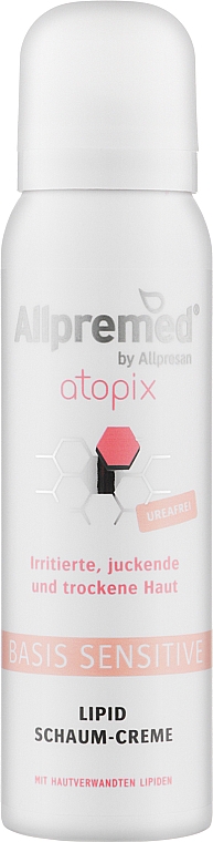 Липидный крем-пенка для чувствительной кожи - Allpresan Atopix Basis Sensitive Lipid Schaum-Creme — фото N1