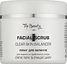 Скраб для жирной и проблемной кожи лица - Top Beauty Facial Scrub — фото N1