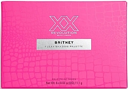 Палетка теней для век - Revolution XX Revolution Flex Britney Eyeshadow Palette — фото N4