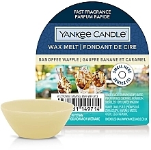 Духи, Парфюмерия, косметика Ароматический воск - Yankee Candle Wax Melt Banoffee Waffle