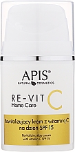 Парфумерія, косметика Відновлювальний денний крем з вітаміном С - Apis Professional Re-Vit C Home Care Revitalizing Day Cream With Vitamin C SPF 15