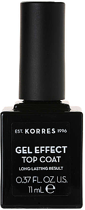 Закріплювач лаку для нігтів - Korres Sweet Almond Nail Colour Top Coat — фото N1