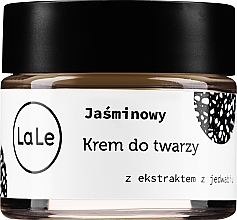 Парфумерія, косметика Жасминовий крем для обличчя з екстрактом шовку - La-Le Face Cream