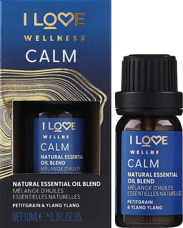 Смесь эфирных масел - I Love Wellness Calm Essential Oil Blend — фото N2