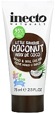 Крем для рук и ногтей с маслом кокоса - Inecto Naturals Coconut Hand & Nail Cream — фото N1