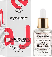 Парфумерія, косметика Олія для обличчя зволожувальна - Ayoume Moisturizing & Hydrating Face Oil With Olive