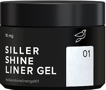 Моделювальний гель для нігтів (банка) - Siller Professional Shine Liner Gel — фото N1