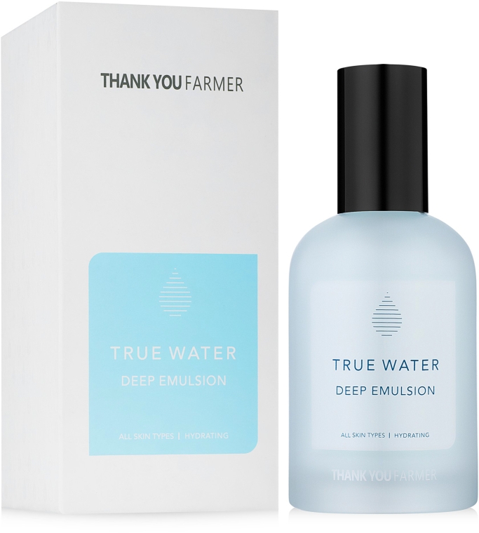 Глубоко увлажняющая эмульсия - Thank You Farmer True Water Emulse — фото N1