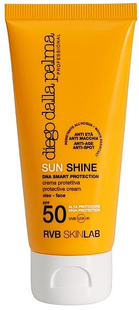 Крем солнцезащитный для лица SPF 50 - Diego Dalla Palma Sun Shine Protective Face Cream — фото N1