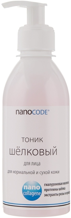 Тоник шелковый для лица - NanoCode NanoCollagen Tonic — фото N7