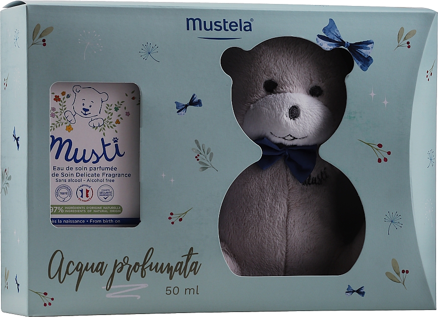 Mustela Musti - Набір (edt/50ml + toy) — фото N1