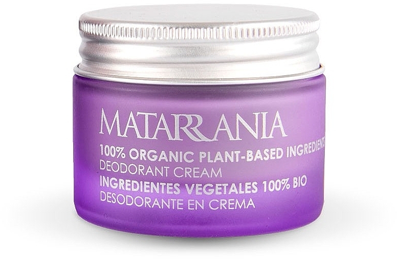 Дезодорант-крем з лимоном і чебрецем - Matarrania Organic Deodorant Cream Lemon & Thyme — фото N1